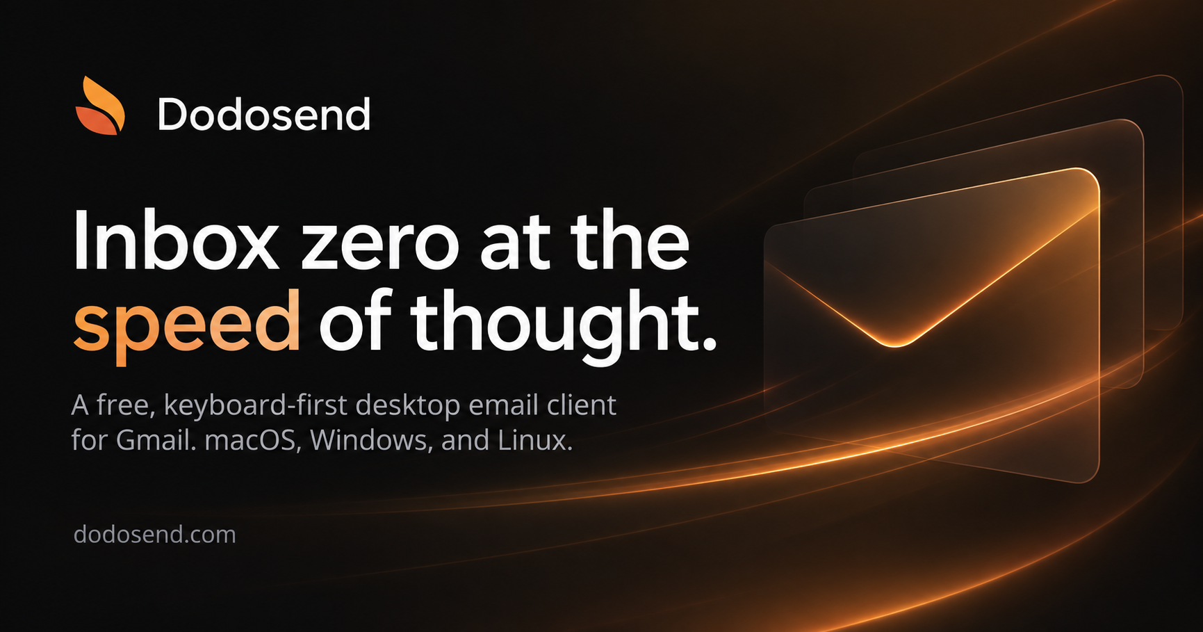 Show HN: Dodosend – a Fast keyboard first Gmail client